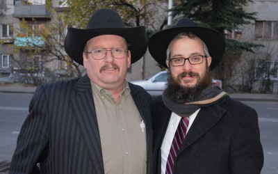 John And Rabbi Meir Kozlovsky